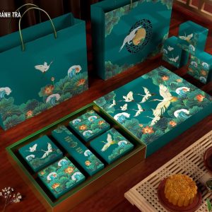 Hộp bánh trung thu Bạch Hạc
