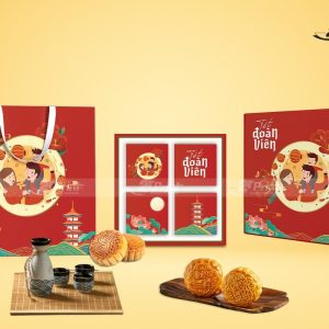 Hộp bánh trung thu Gia Đình