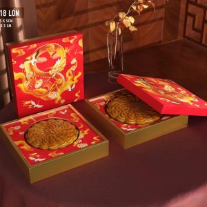 Hộp bánh trung thu Kim Long 1 bánh