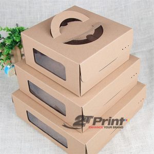 Hộp giấy đựng bánh kem, bánh sinh nhật