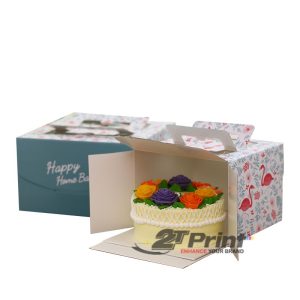 Alternative view of Hộp giấy đựng bánh kem, bánh sinh nhật
