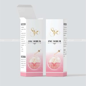 Hộp giấy đựng mỹ phẩm giấy Ivory