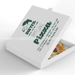 Hộp giấy đựng pizza Sister