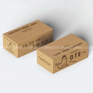 Hộp giấy đựng thức ăn 3 lớp kích thước 30x15x10cm