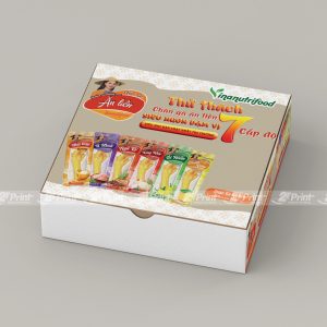 Hộp giấy đựng chân gà Vinanutrifood