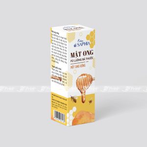 Hộp giấy đựng mật ong Saphia