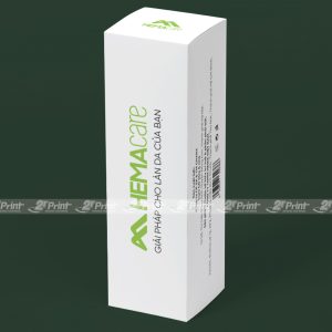 Hộp giấy đựng mỹ phẩm Hemacare