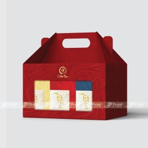 Hộp giấy đựng trà Chân Tâm