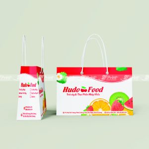 Túi giấy đựng hoa quả Hudo Fruit