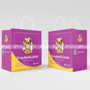 Túi giấy đựng hoa quả Linh Anh