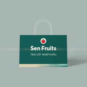 Túi giấy đựng hoa quả Sen Fruits