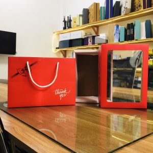 Alternative view of Bộ túi đựng hoa quả Thankyou màu đỏ