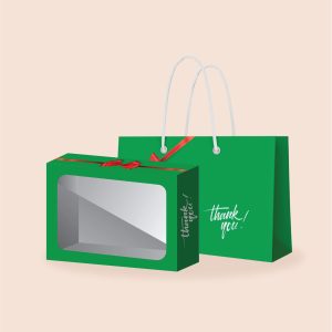 Bộ túi đựng hoa quả Thankyou màu xanh