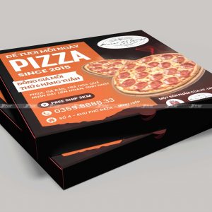 Hộp giấy đựng pizza Linh Anh