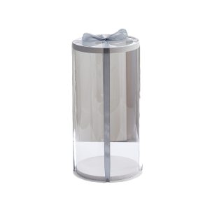 Alternative view of Hộp mica tròn 3 tầng đựng bánh sinh nhật