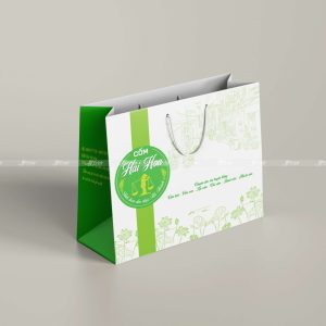 Túi giấy đựng cốm Hải Hòa
