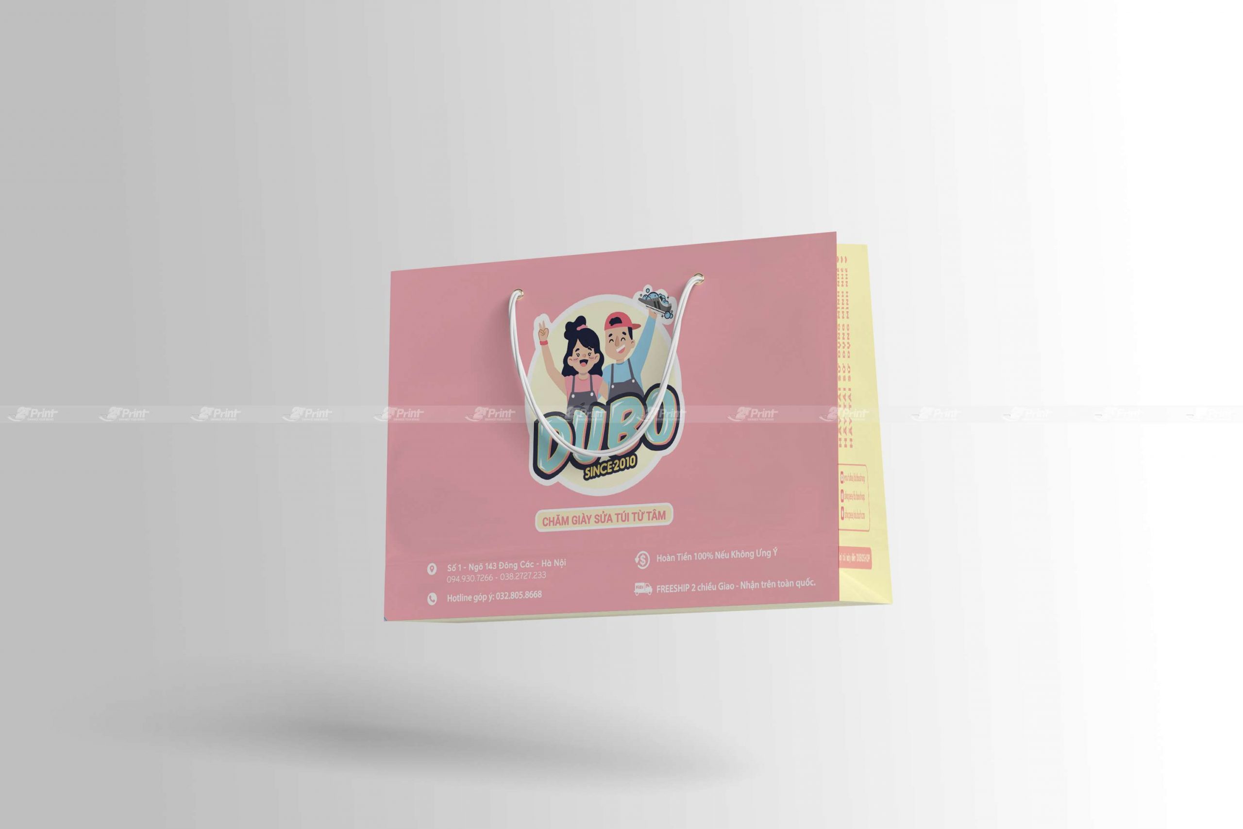 Túi giấy đựng giày Dubo