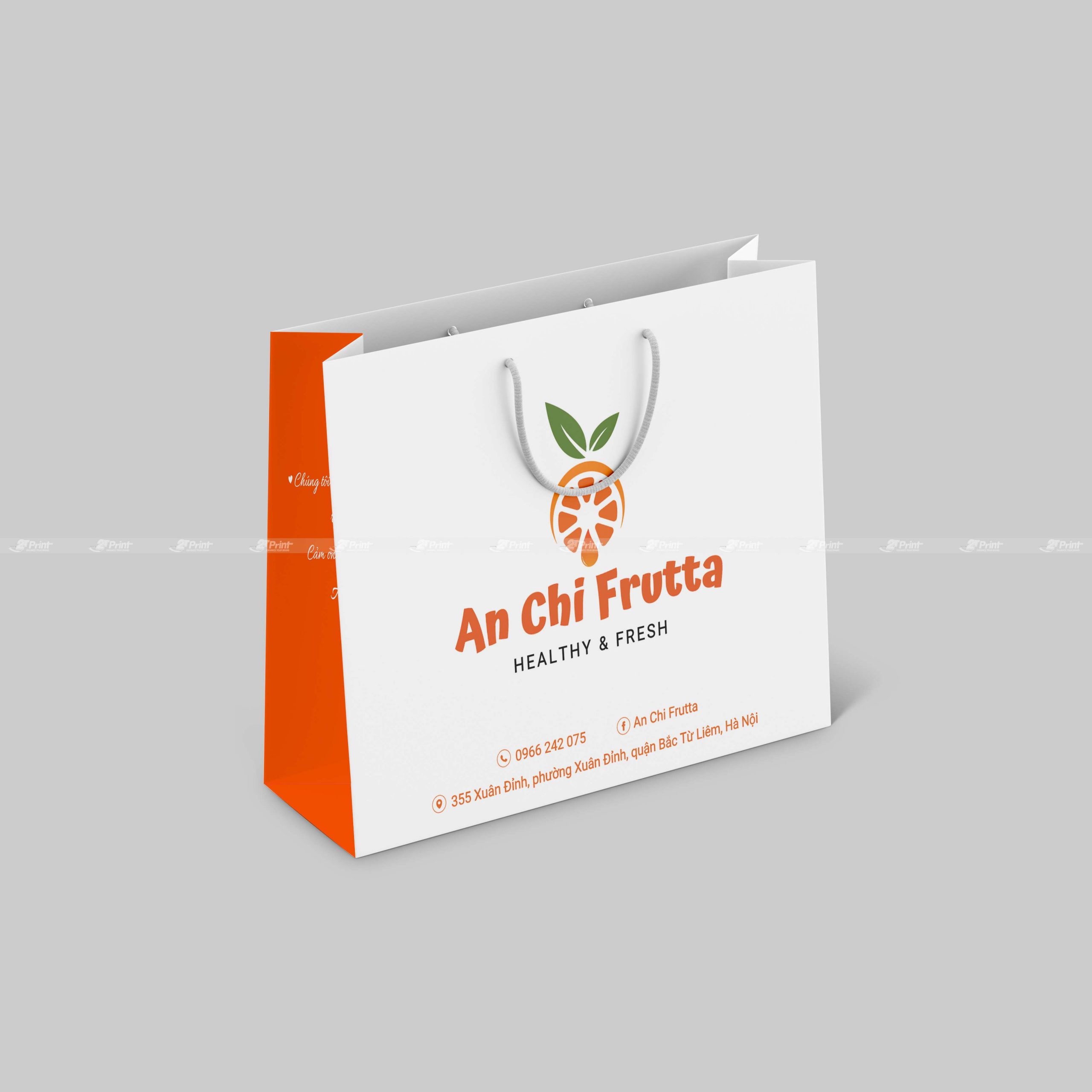 Túi giấy đựng hoa quả An Chi Frutta